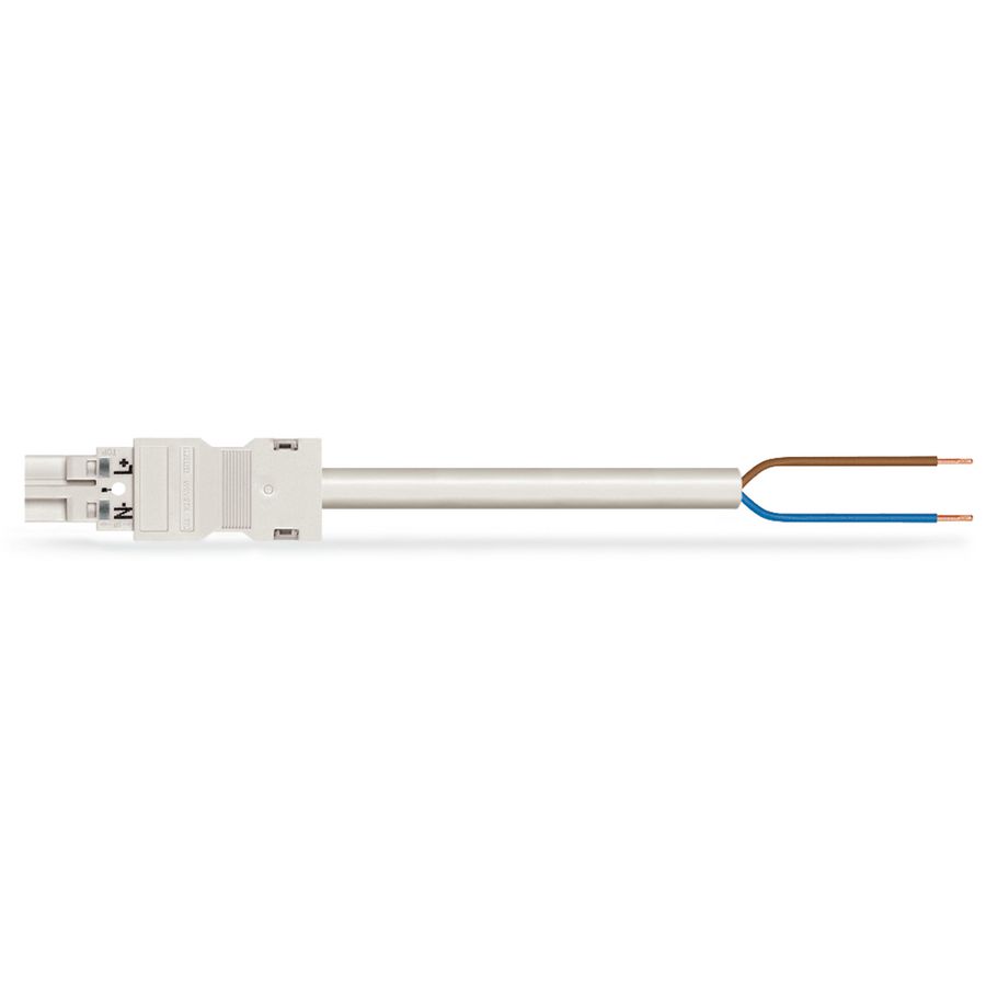 Geconf.aansluitkabel Eca Steker/open einde 771-8992/206-102