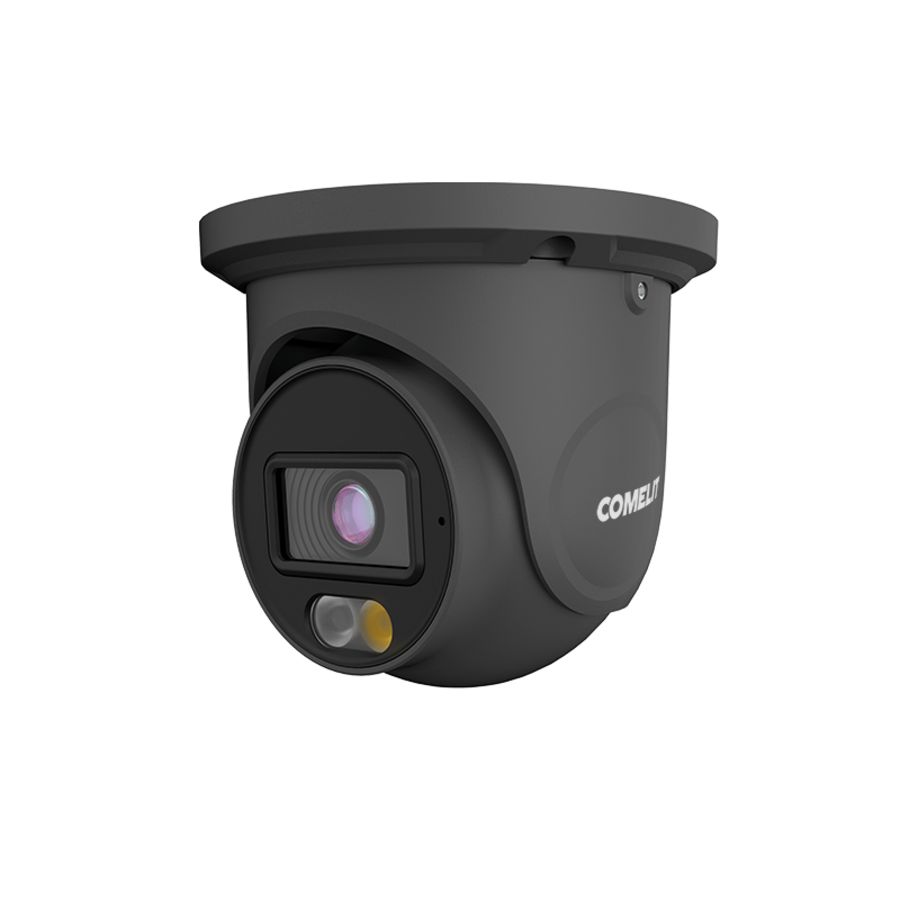 IP camera turret 8MP 2,8 mm. Verkeersgrijs