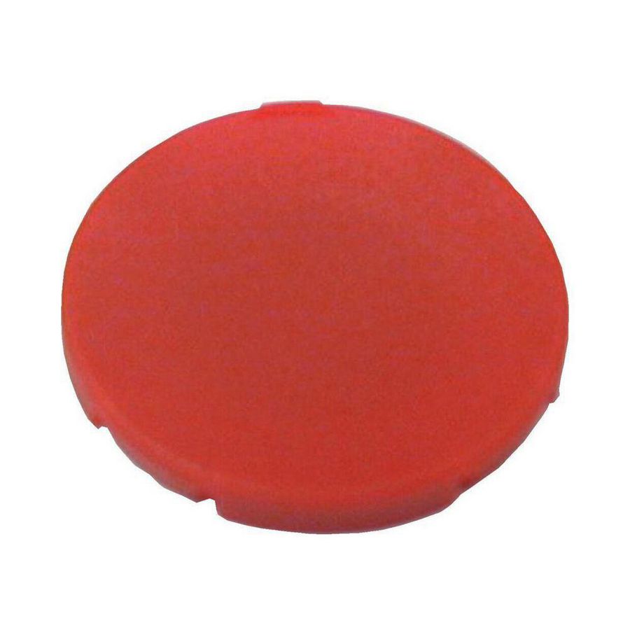 Indicatieplaatje vlak rood blanco VVE=10