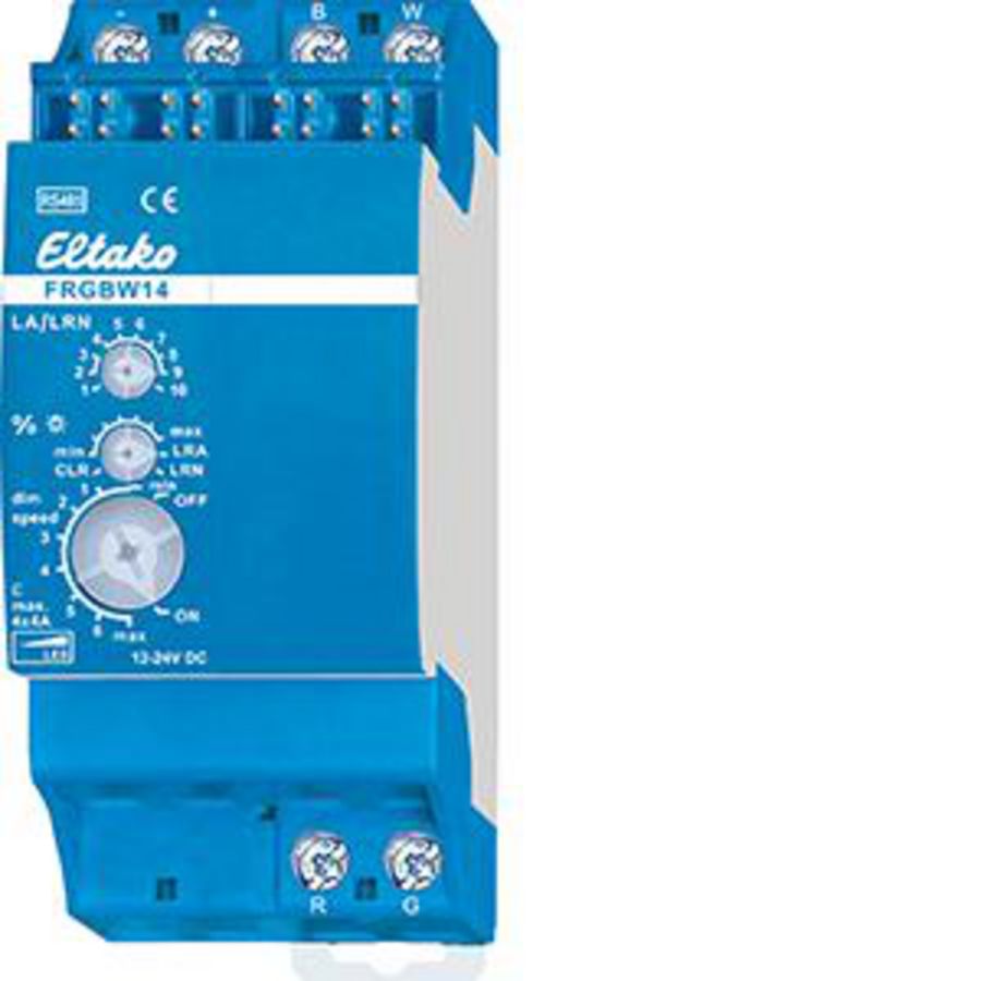 DIN-rail EnOcean RS485-bus 14-serie 4-kanaals PWM-dimmer v.