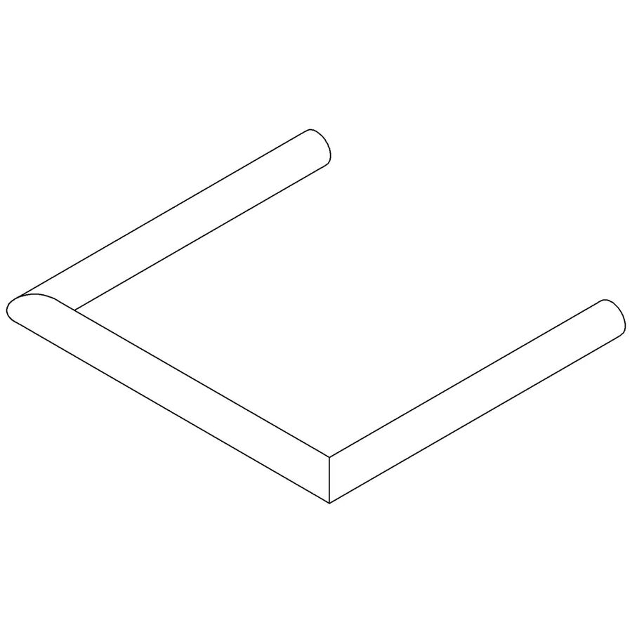 Houder voor handdoekhouder vast 137,5x150x13mm Mat Zwart