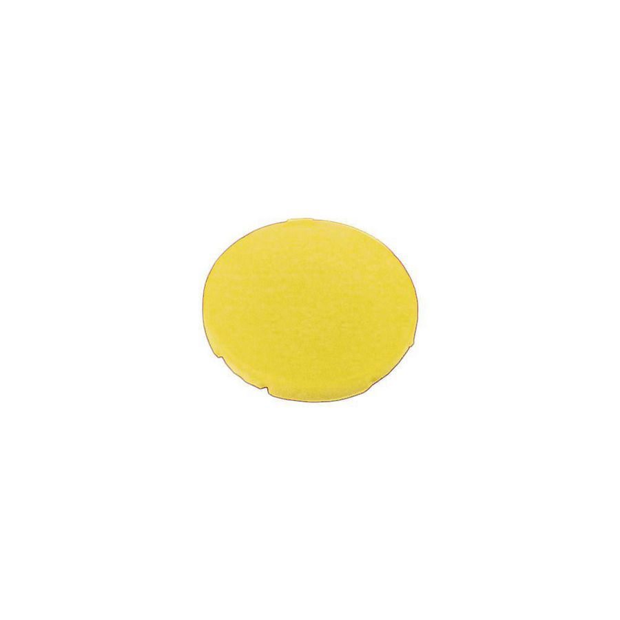 Indicatieplaatje vlak geel blanco VVE=10