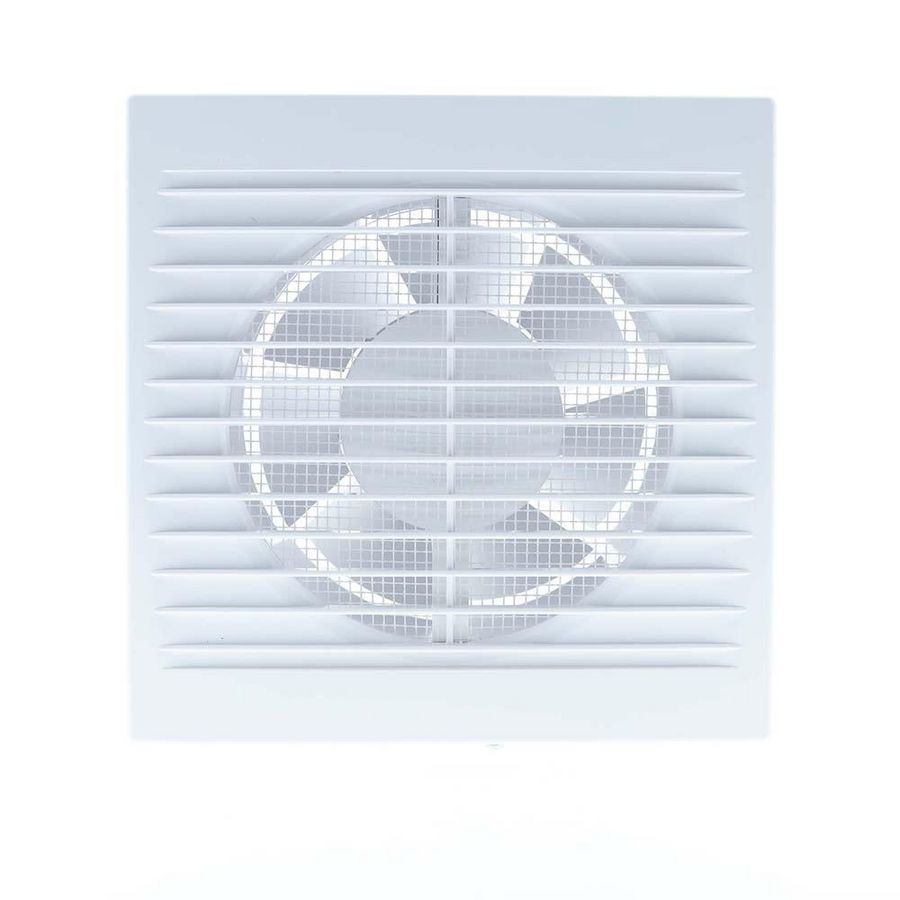 Badkamer-/ toiletventilator S 125 wit