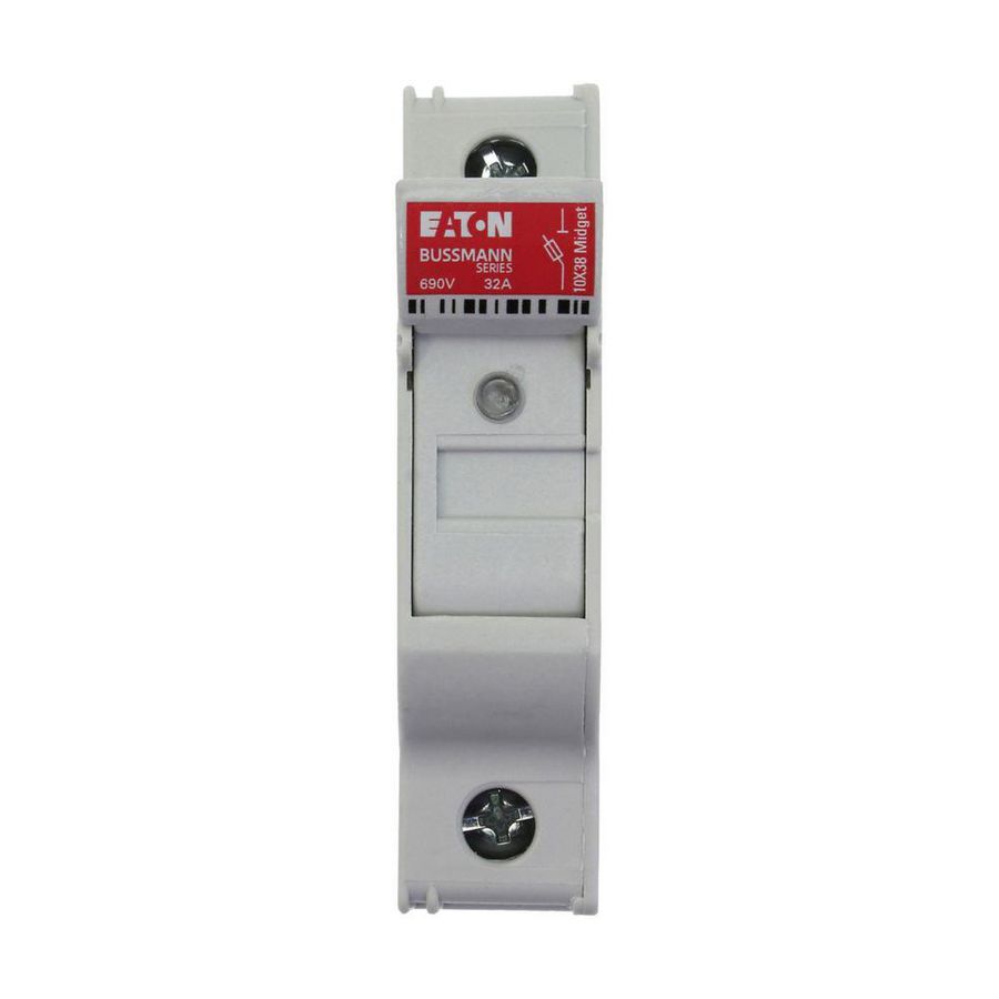 Zekeringhouder laagspan.32A AC 690V 10x38mm 1P+N UL IE VVE=6