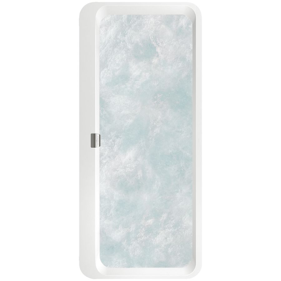 Bad 4-H Squaro E-12 m/ Airpool-C 180x80cm A-wit pos.1 UAC180SQE7A1V01