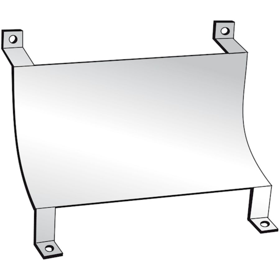Geleideplaat 2-4° 260mm verzinkt VVE=10