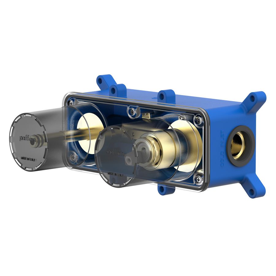 Afwerkingsset inbouw wastafelmengkraan ROBOX104CR