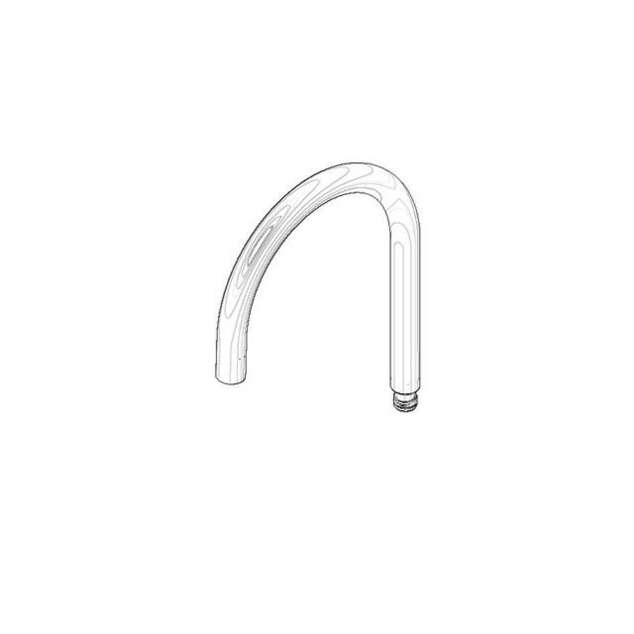 Uitloop 165mm chr 90282206600-00