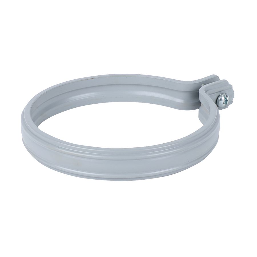 Ophangbeugel PVC grijs 160mm B1-model zwaar excl. pen VVE=15