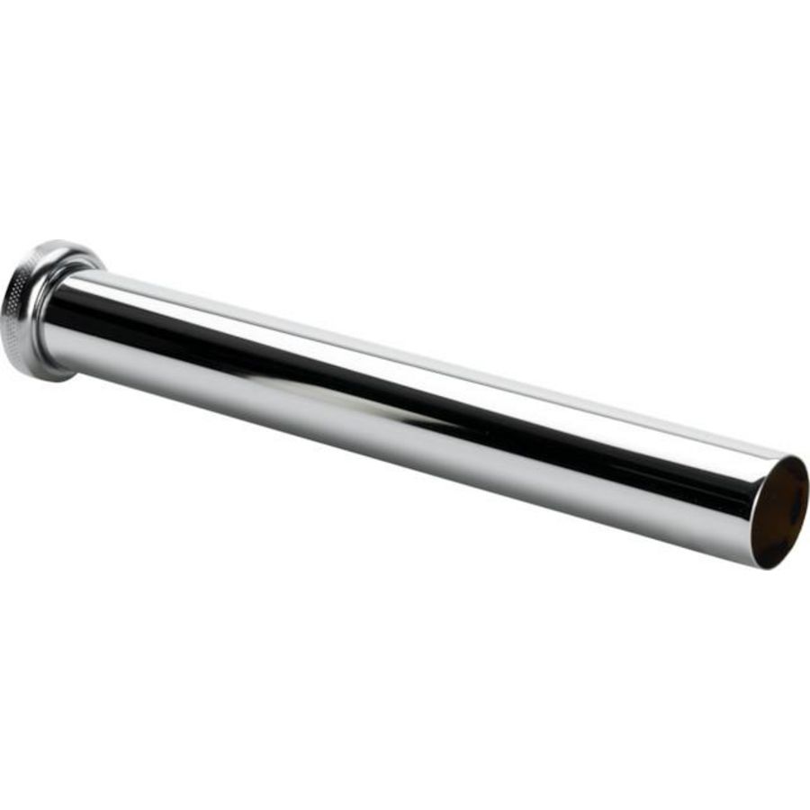 Buis Met Kraag 32x250 messing/verchroomd