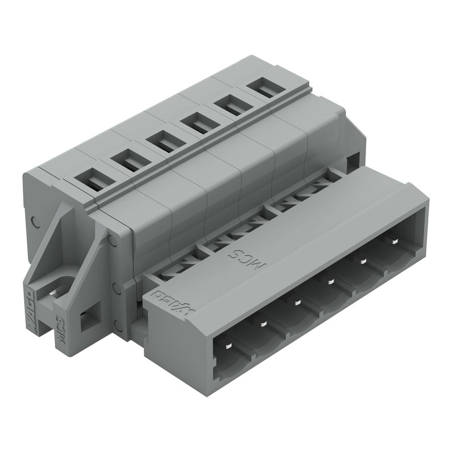 1-draads male steker 2,5mm² grijs 231-606/019-000 VVE=50