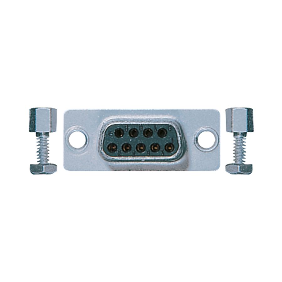 D-subminiatuur koppelcontactstop 9 polig