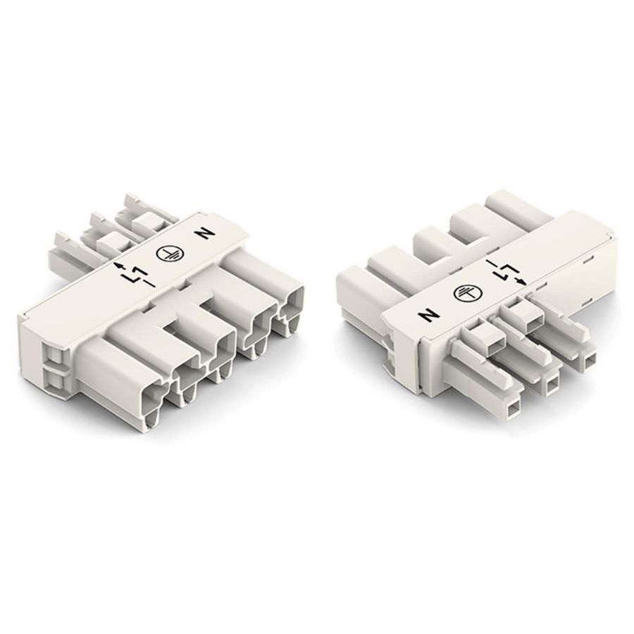 Tussenkoppelstuk 5-polig/3-polig Cod. A 770-951 VVE=50