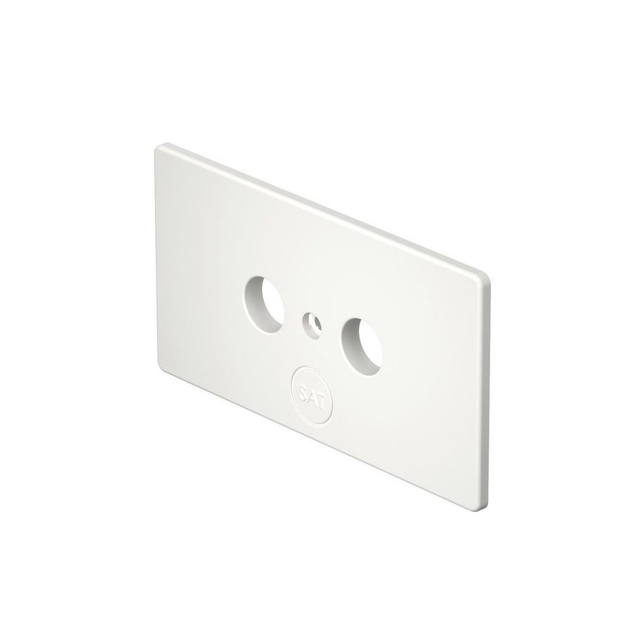 Afdekplaat antenne SL Duo-afdekking 9010 polycarbonaat