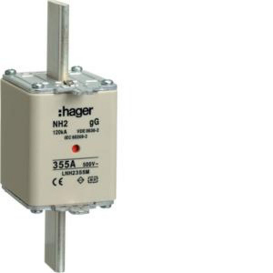 Mespatroon NH2 355A 500V gG combimelder VVE=3