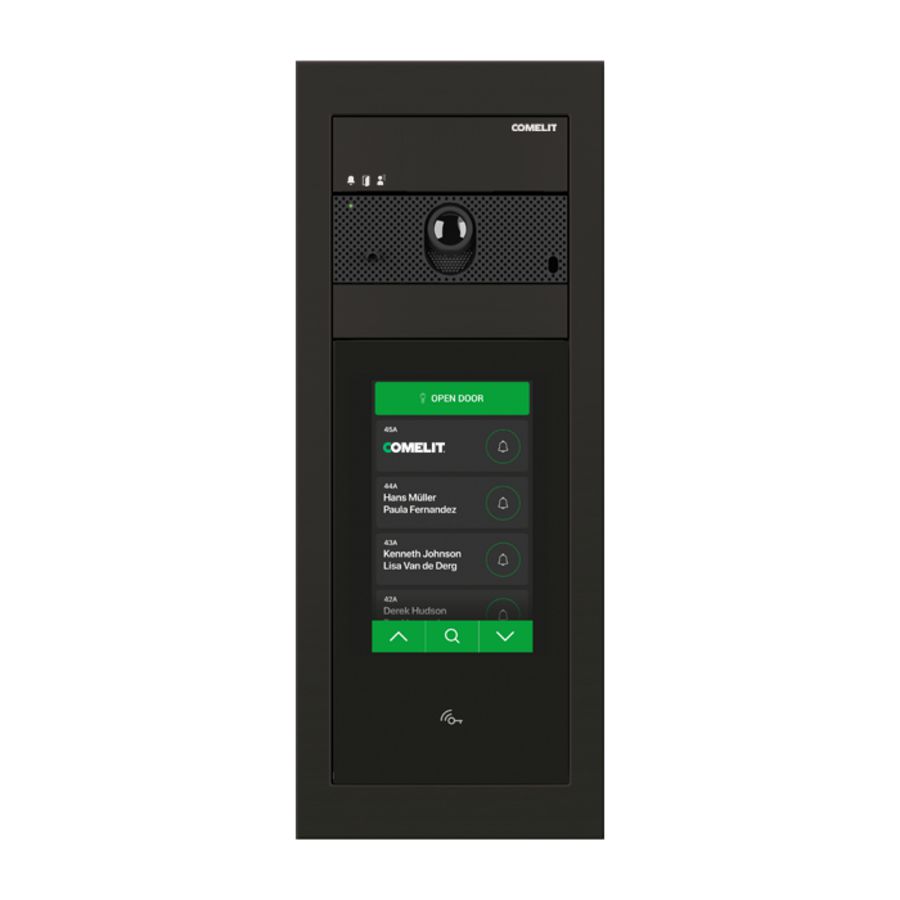 ULTRA compleet inbouw Touchpaneel VIP Zwart