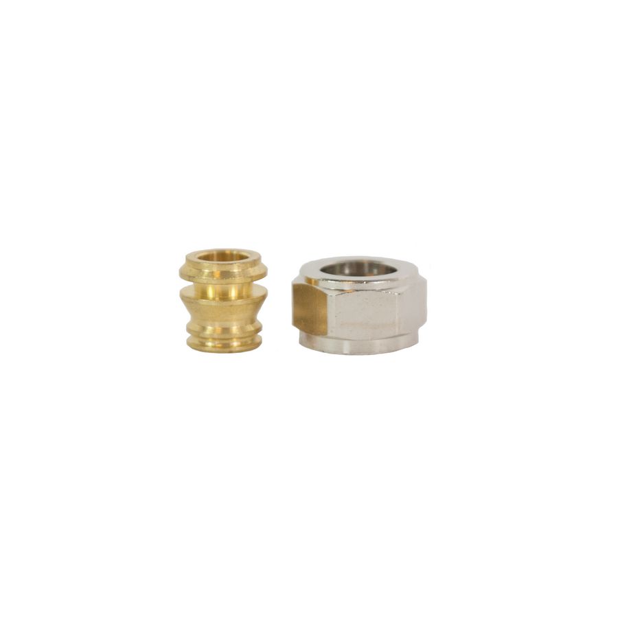 Klemkoppeling 1/2" x 10mm voor Compact-Mix