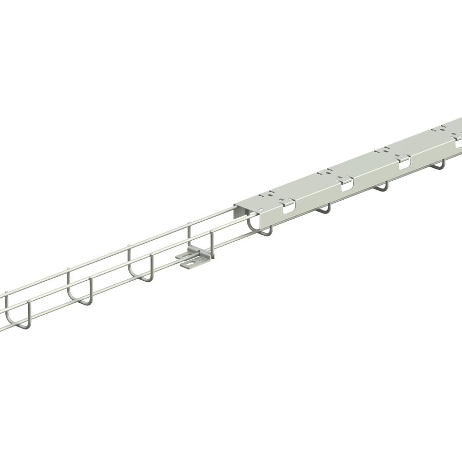 Lengte a 3m. Draadgoot machinebouw TXF35 304L