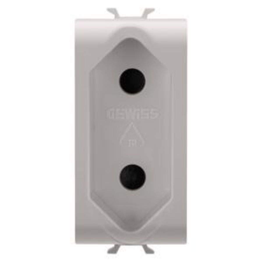 ISRAELI SSO - 250 V ac - 2P 10 A - 1 MODULE - NATUR