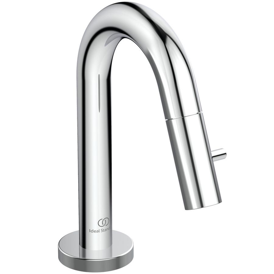 Stream fonteinkraan sprong 150mm chroom