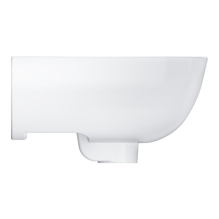 Bauedge ceramic fontein 45cm wit met kraangat overloop (prof)