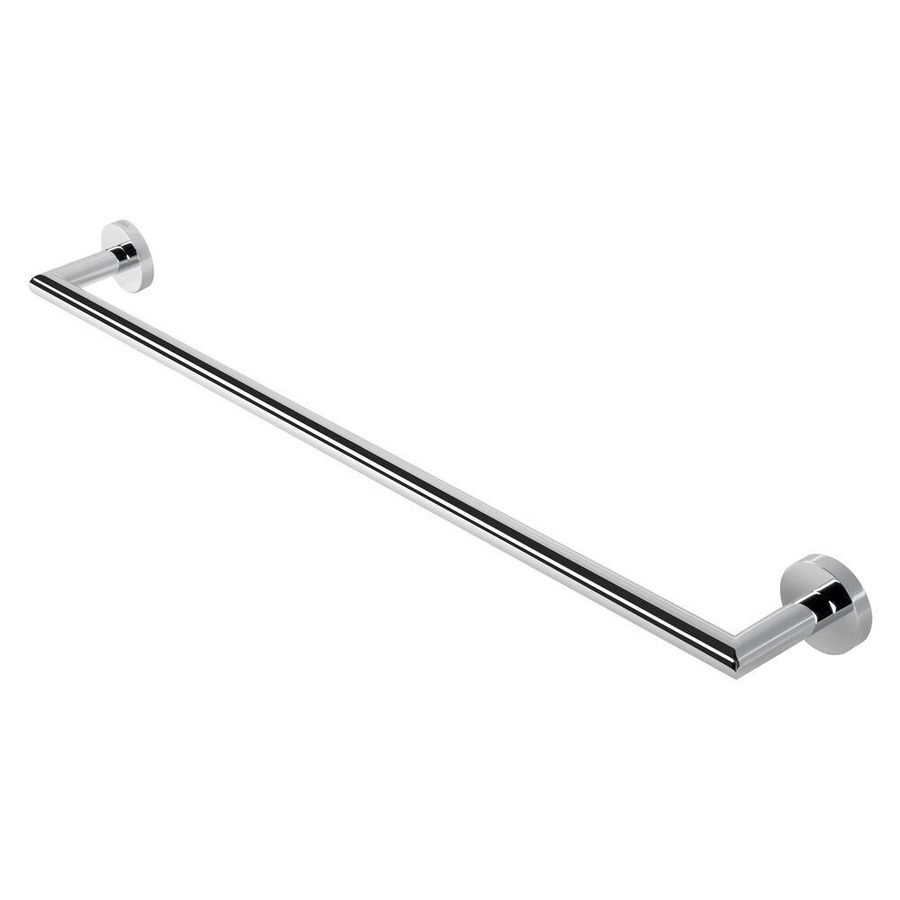 Handdoekrail 600mm haaks chroom NEMOX