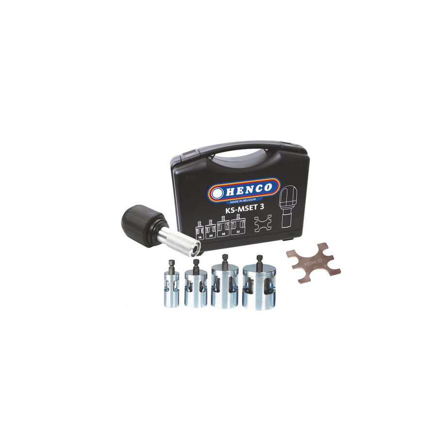 Set met KS-K EN KS-M VOOR Ø16,20,26,32 en presscheck