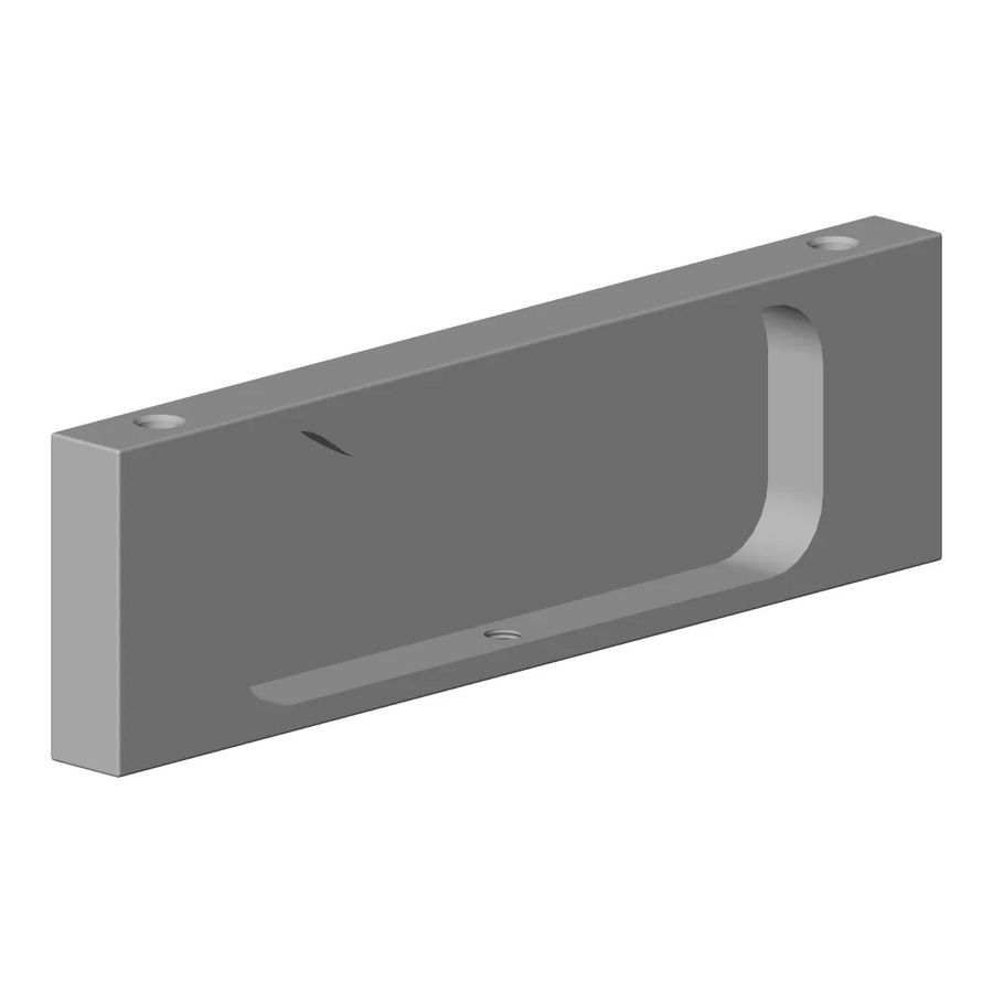 Houder voor zeepschaaltje 120x35x10mm Champagne