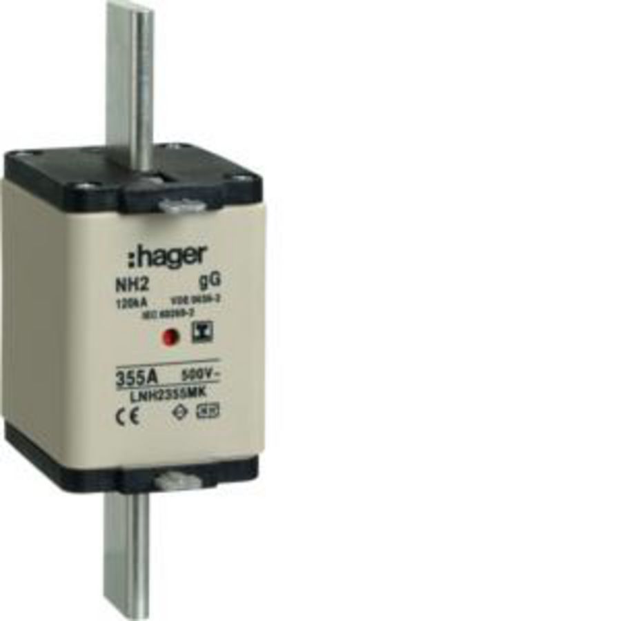 Mespatroon NH2 355A 500V gG combimelder geisoleerd VVE=3
