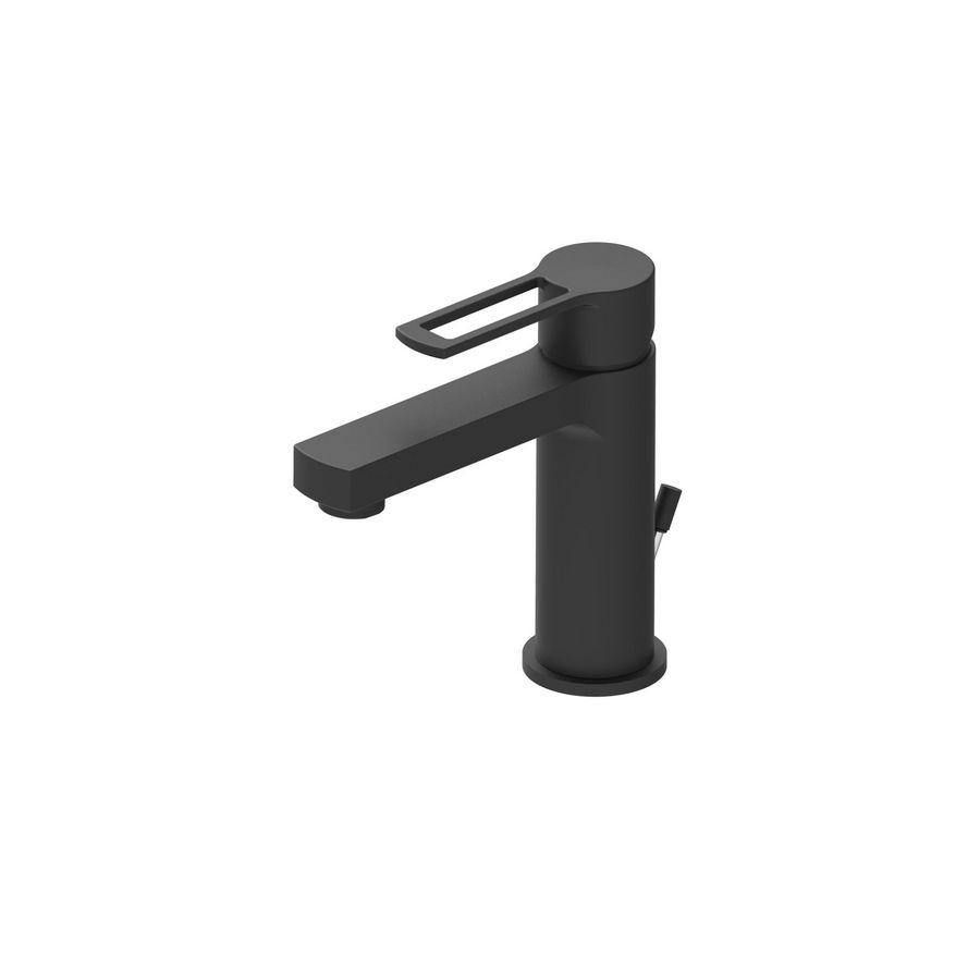 Wastafelmengkraan RINGO sprong 120mm mat zwart