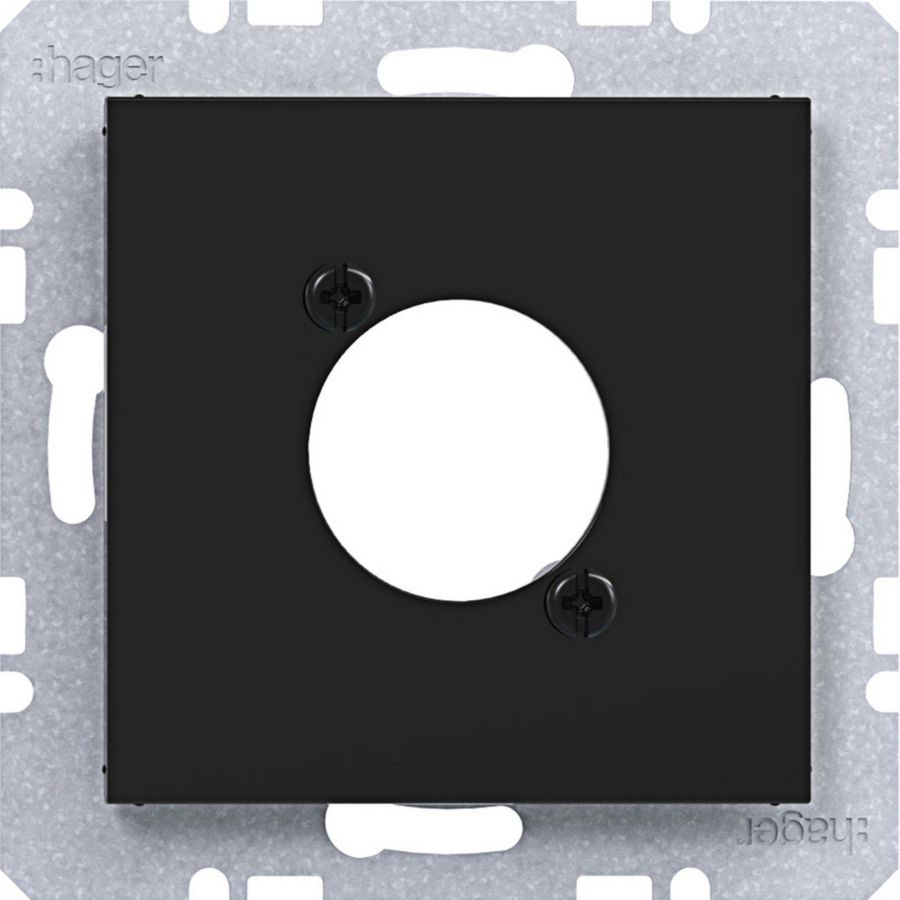 Centr.pl. voor XLR connector D-serie A.x/C.x/S.1/B.x/Q.x/K.x