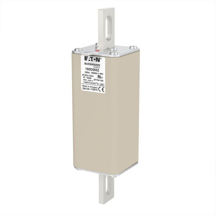 Fuse-link high speed 250A 1500 Vdc 100 kA @10 ms L/R: 250 kA
