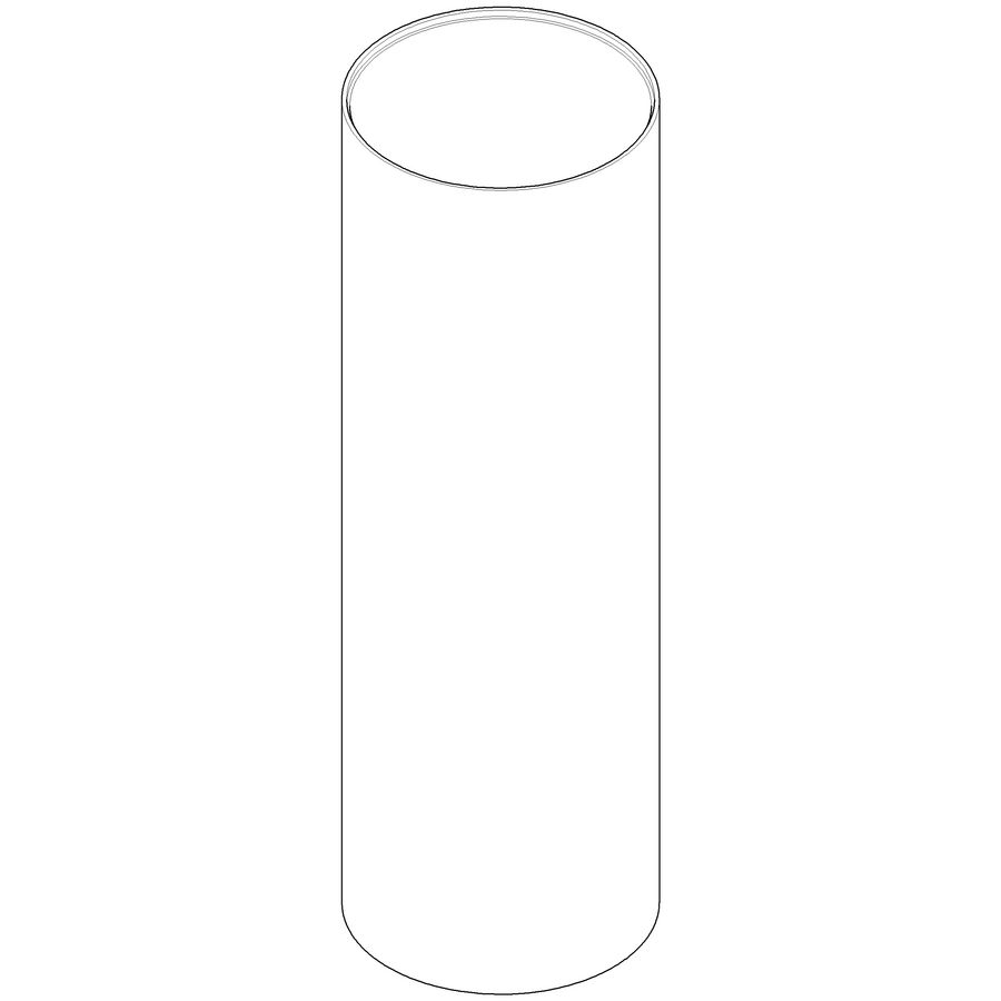 Behuizing v. toiletbor.gar. 100x311mm Champagne gebor