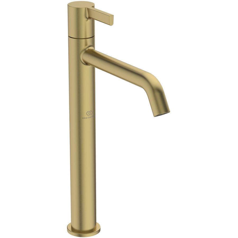 joy toiletkraan verhoogd brushed gold (mat goudkleurig) BD463A2