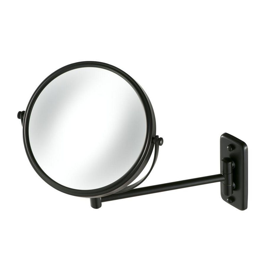 Scheerspiegel 200mm zwart 1x arm normaal 3x vergr. MIRROR