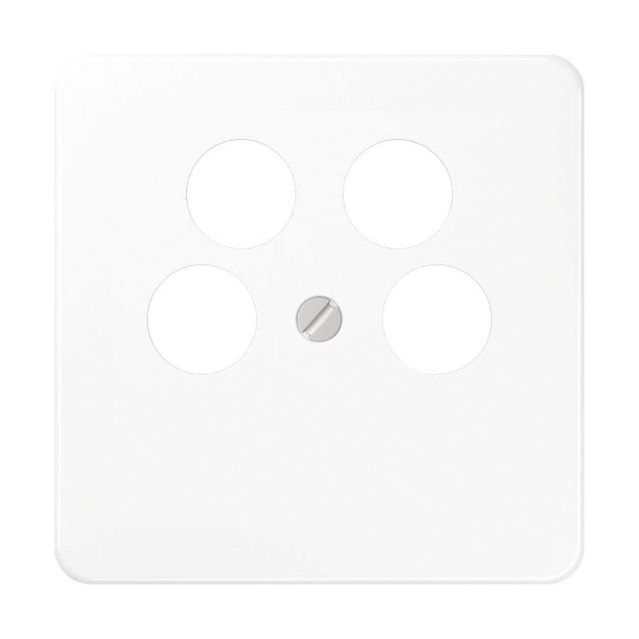 Afdekking alpin wit voor SAT-TV CD500