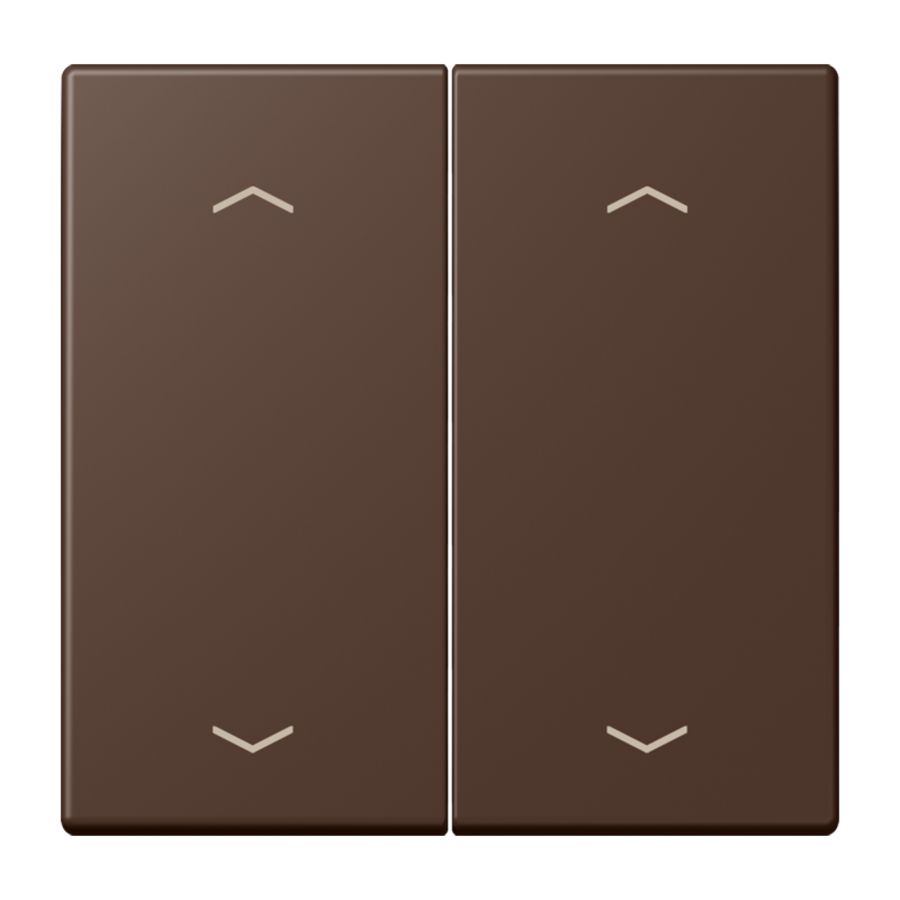 Wip KNX-F10 taster 2voudig pijl LC32130