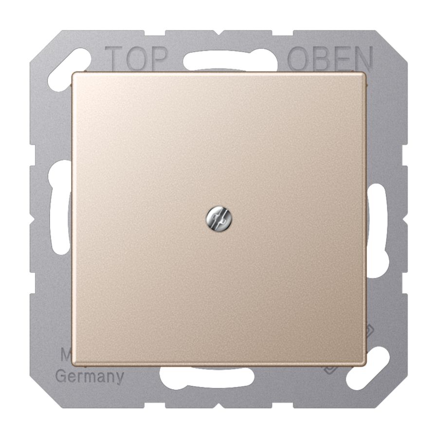 Afdekking kabelinvoer A500 champagne