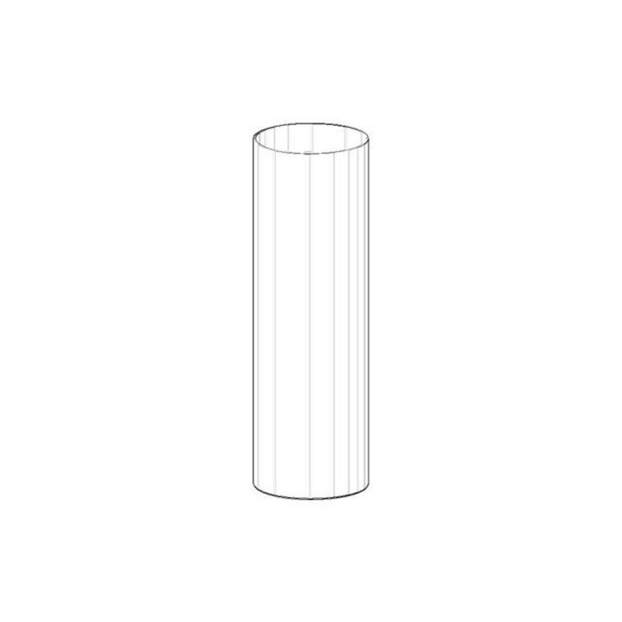 Behuizing v. toiletborstelgarnituur 100x311mm chr