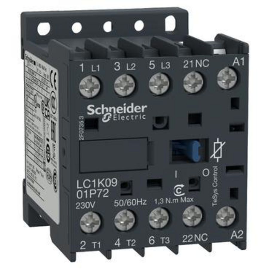 Contactor 3M HC 1V AC-3<=440V 6A Stuurspanning 230V K