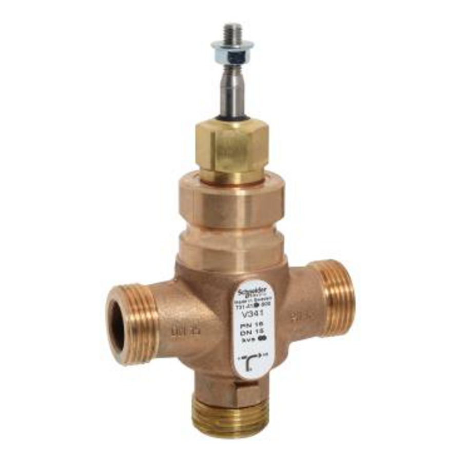 V41151.6 3w afsluiter dn15 kvs 1.6