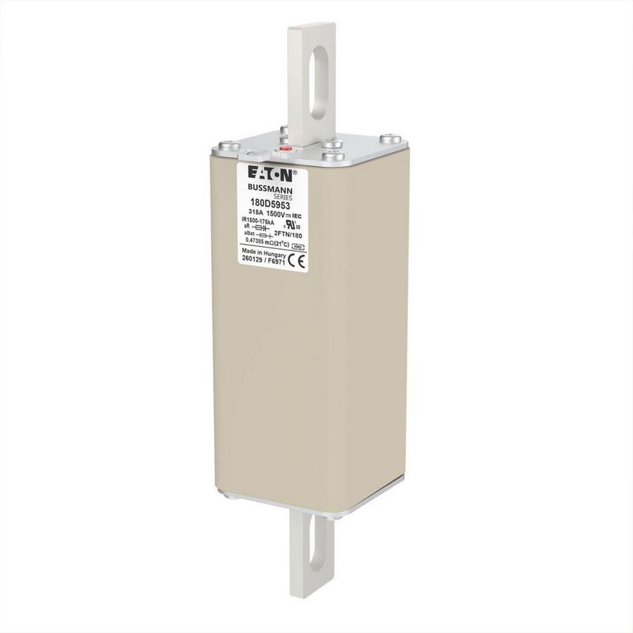 Fuse-link high speed 315A 1500 Vdc 100 kA @10 ms L/R: 250 kA