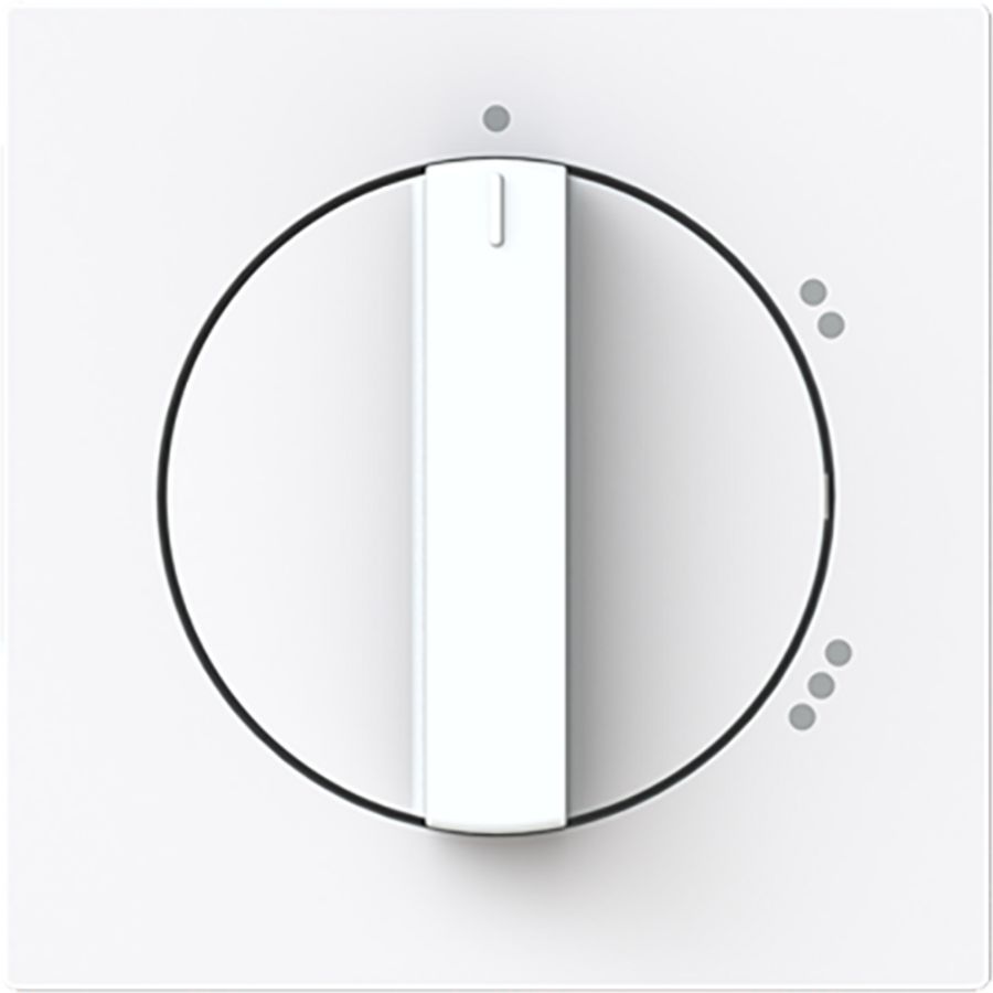 Centraalplaat voor 3 standen schak 2710/1U art-wit (2542 DR/02-44G)