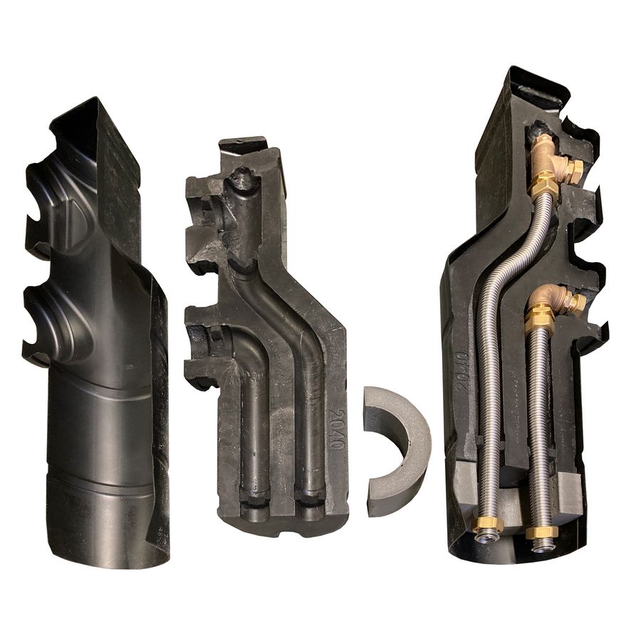 Aansluitset hydr. verticaal CPV Jersey