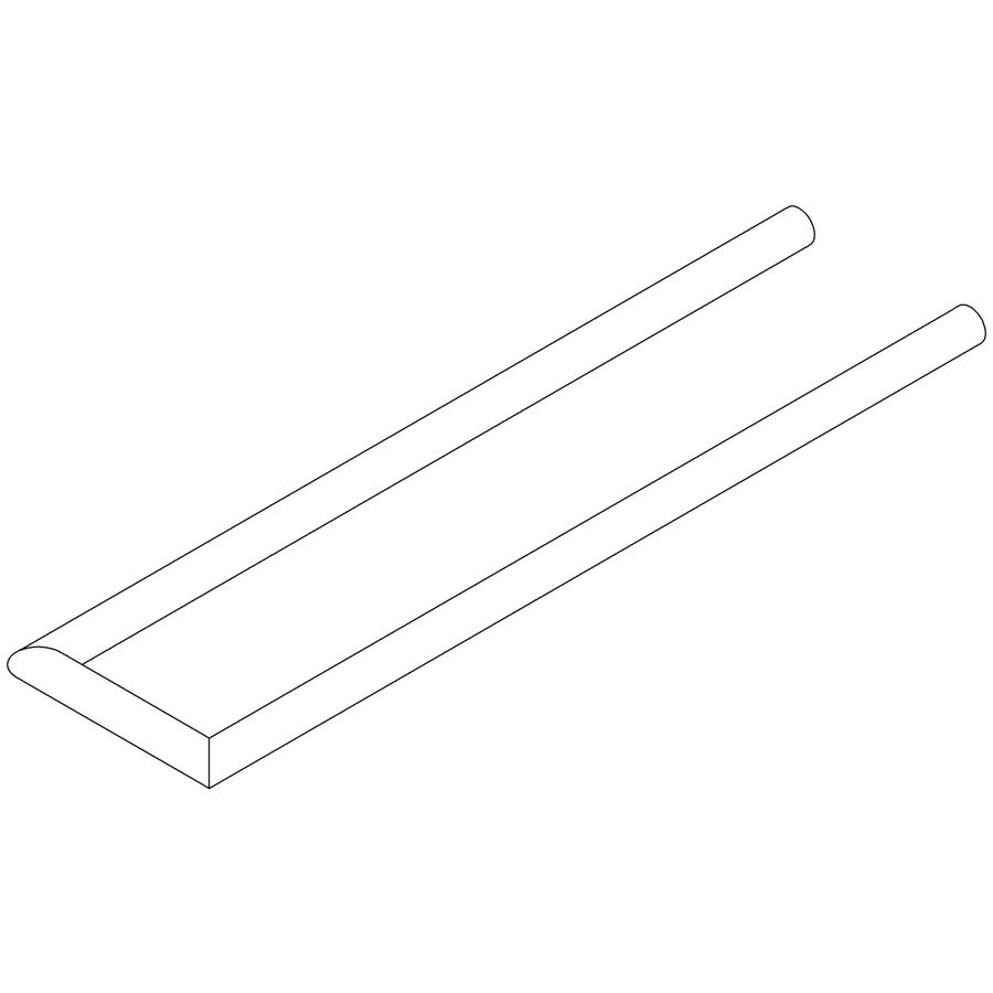 Houder voor handdoekhouder kort 327x85x13mm Mat Zwart