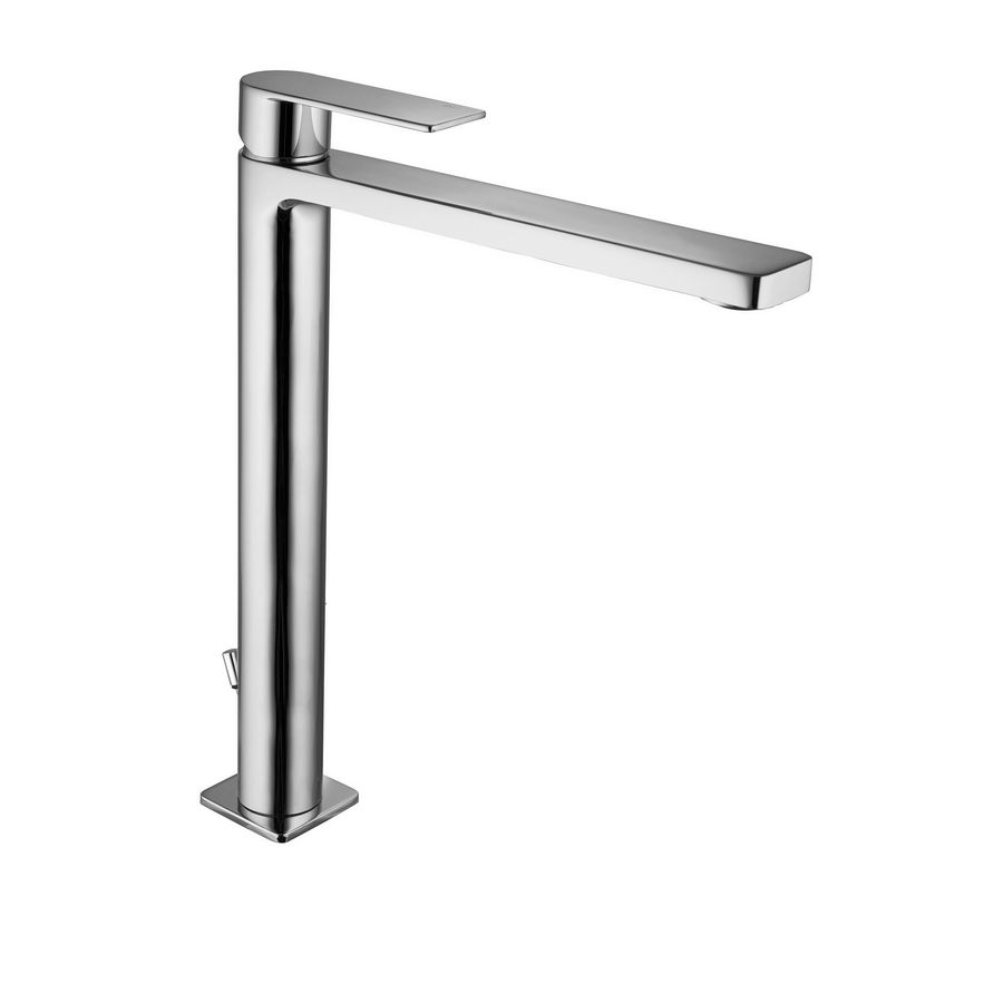 Wastafelmengkraan TANGO verhoogd met waste-inrichting 1.1/4" TA085CR chroom