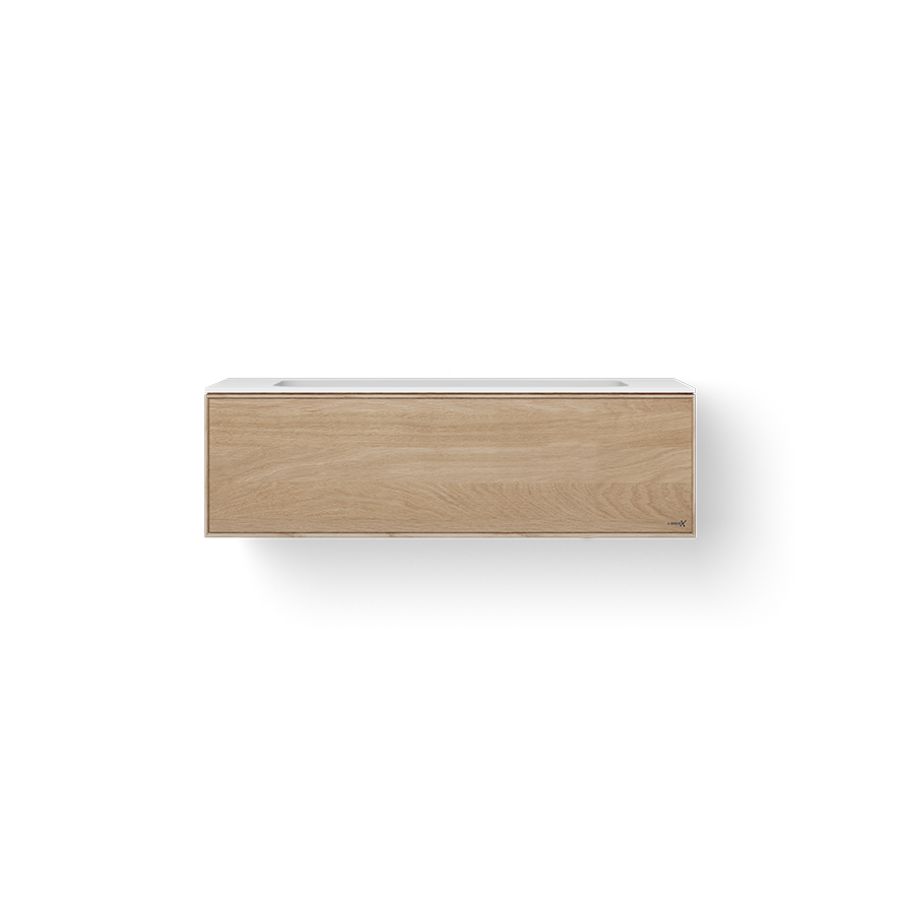 Solid Facet 120cm bovenbl wasbak 850mm meubel+1 la oud grs