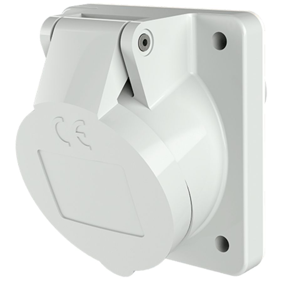 Inbouwwandcontactdoos 16A 2-polig  12H 50V IP44