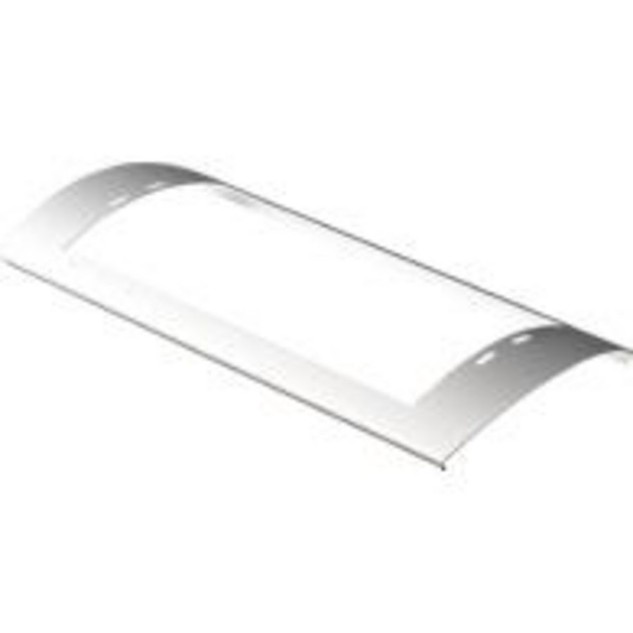 Open esthetisch afdekkader in aluminium voor Optilux