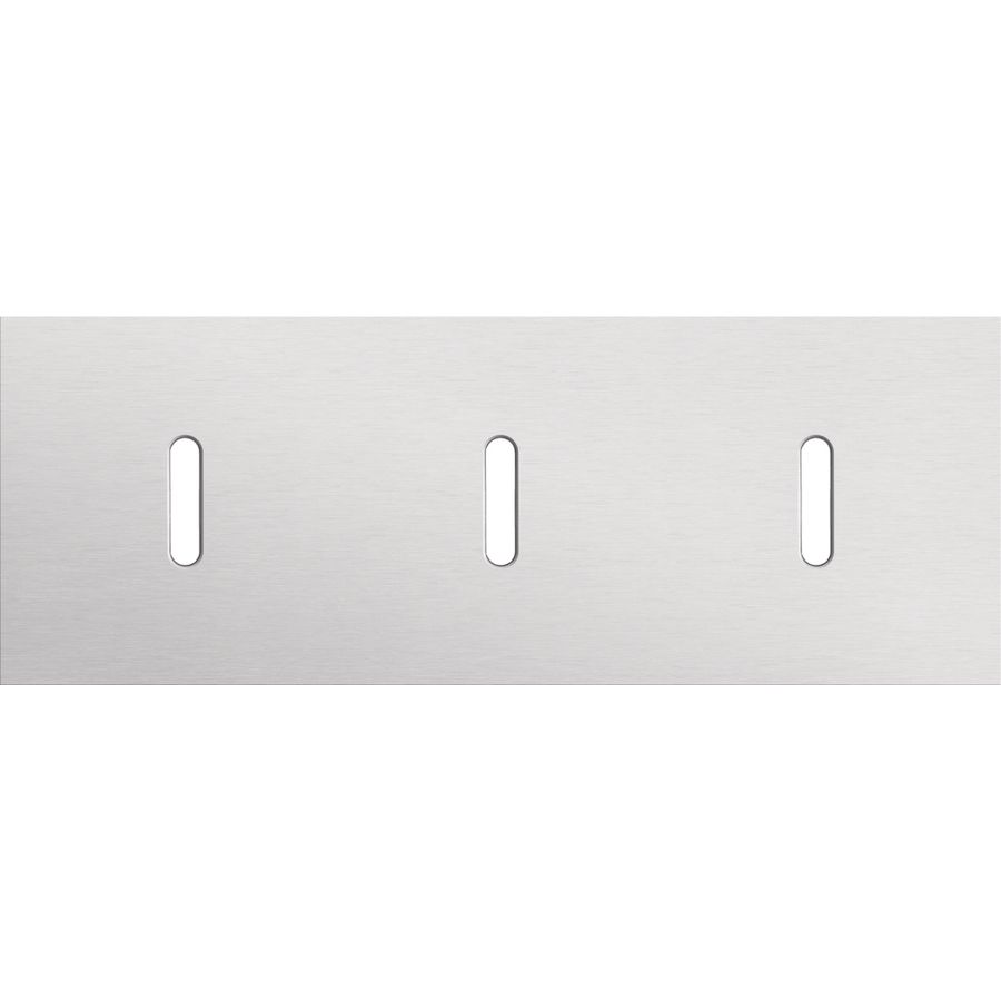 Afdekplaat 3-voud horiz. 71mm centerafst. 155-56701